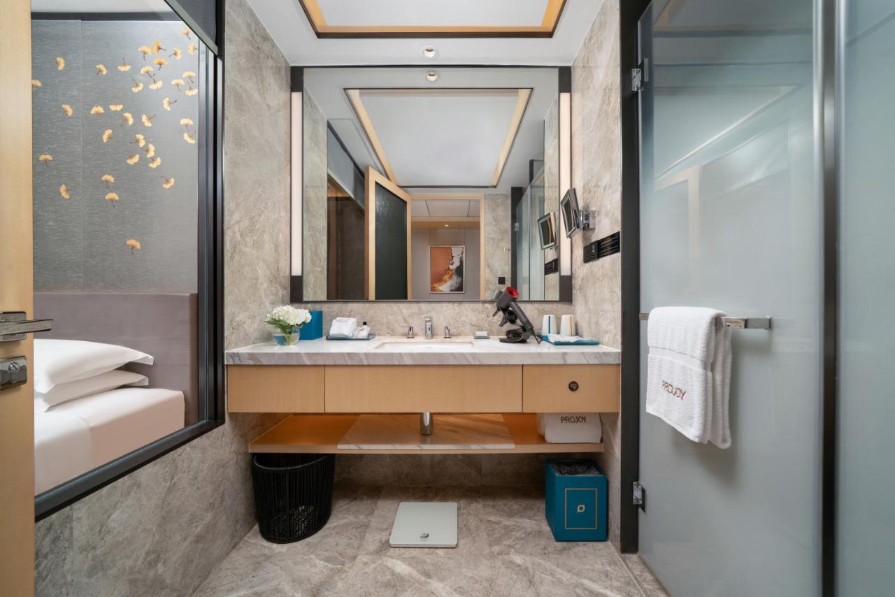 Projoy Hotel Tianfu Chengdu Bagian luar foto