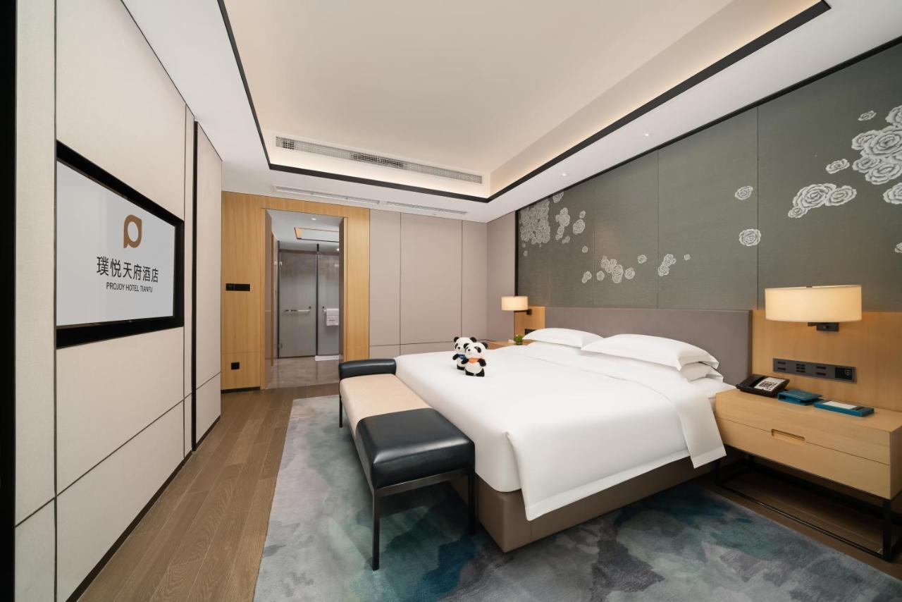 Projoy Hotel Tianfu Chengdu Bagian luar foto