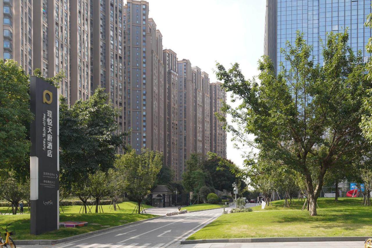 Projoy Hotel Tianfu Chengdu Bagian luar foto