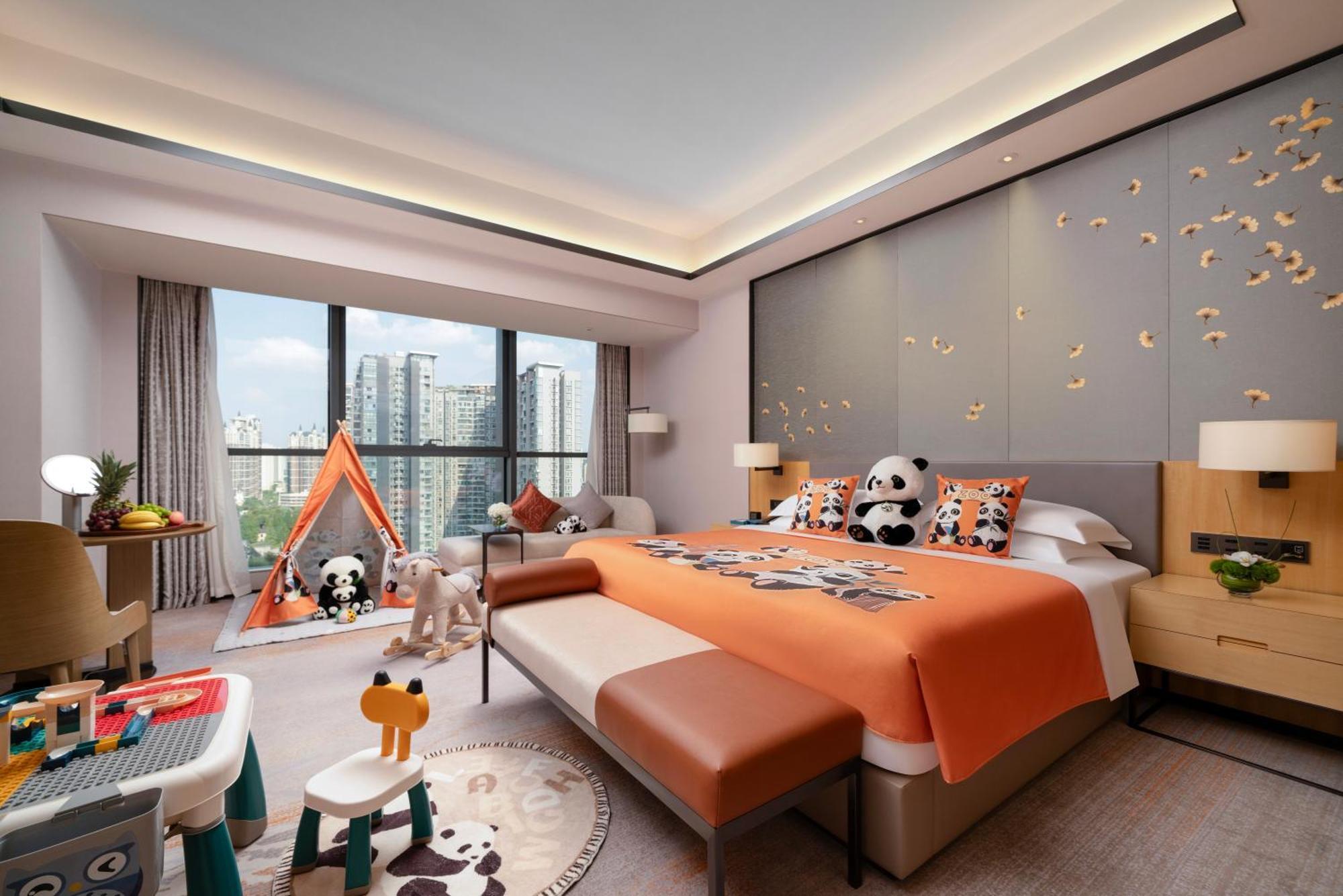 Projoy Hotel Tianfu Chengdu Bagian luar foto