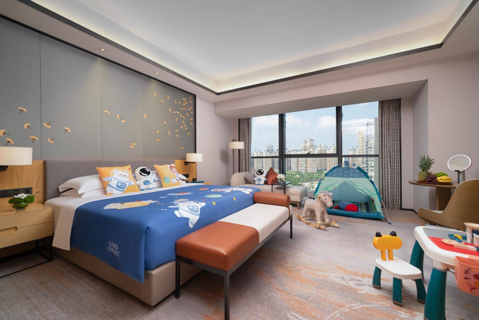 Projoy Hotel Tianfu Chengdu Bagian luar foto