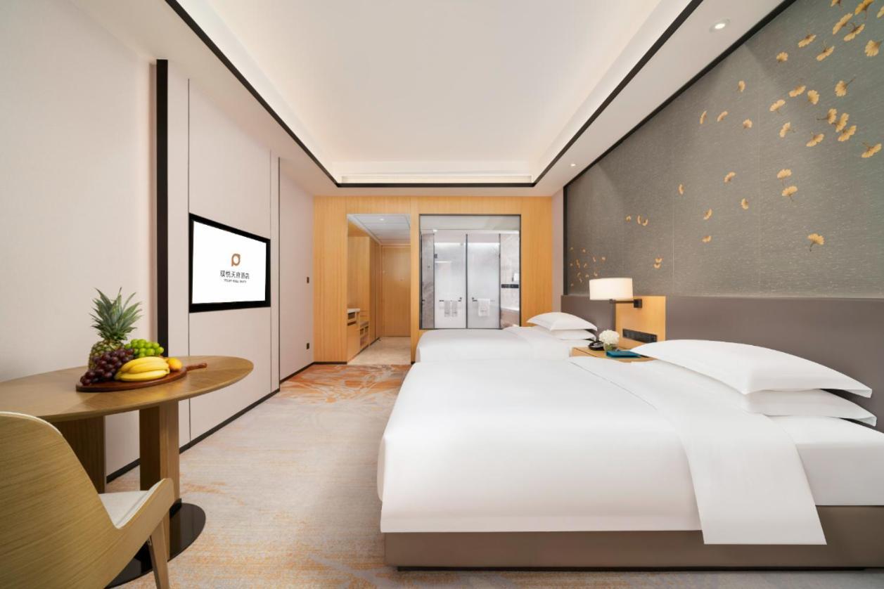 Projoy Hotel Tianfu Chengdu Bagian luar foto