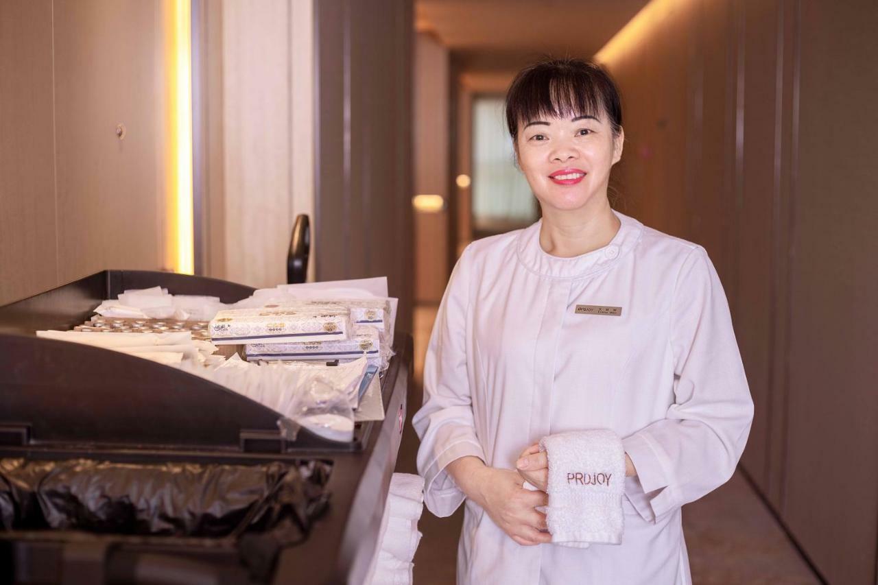 Projoy Hotel Tianfu Chengdu Bagian luar foto